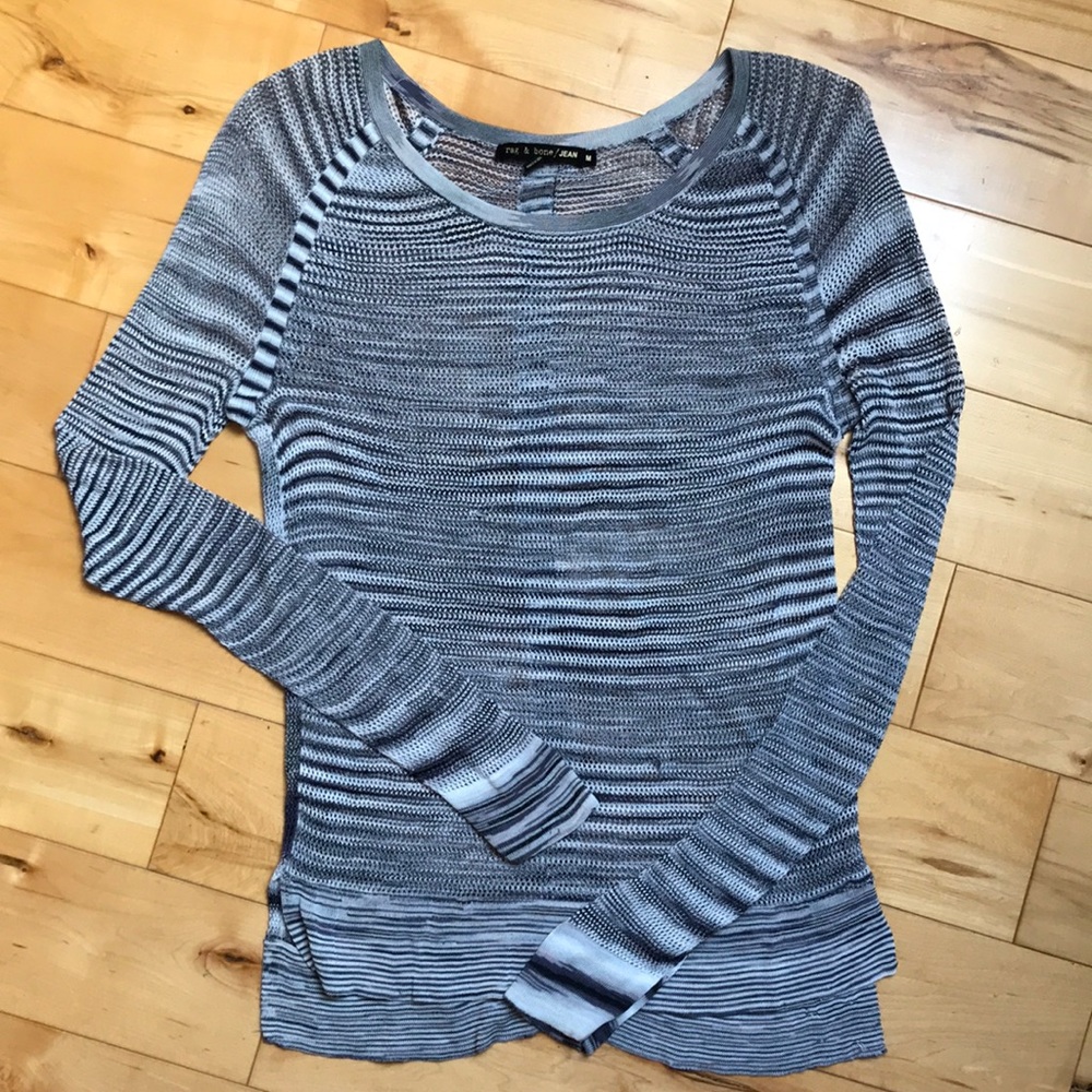 rag & bone woven top